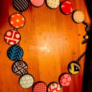 Plunder Button Necklace